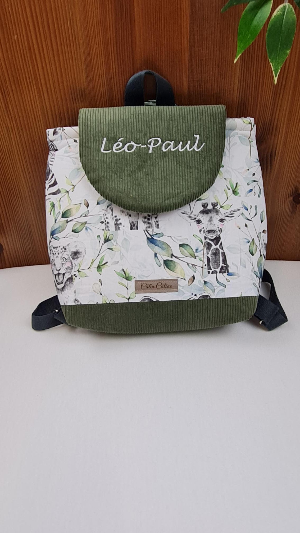 Créez Votre Sac à dos bébé -Vuli- Personnalisé | 0-3 ans Garçon | 28x23 cm