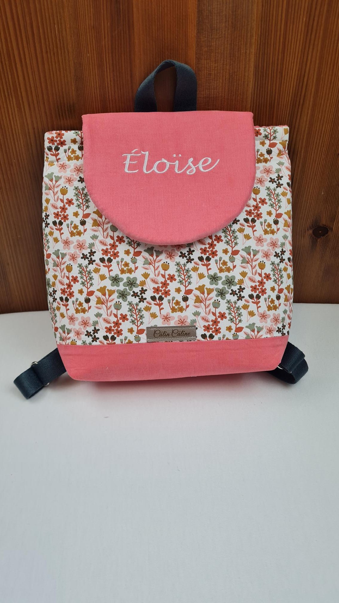 Créez Votre Sac à dos bébé -Vuli- Personnalisé | 0-3 ans Fille | 28x23 cm