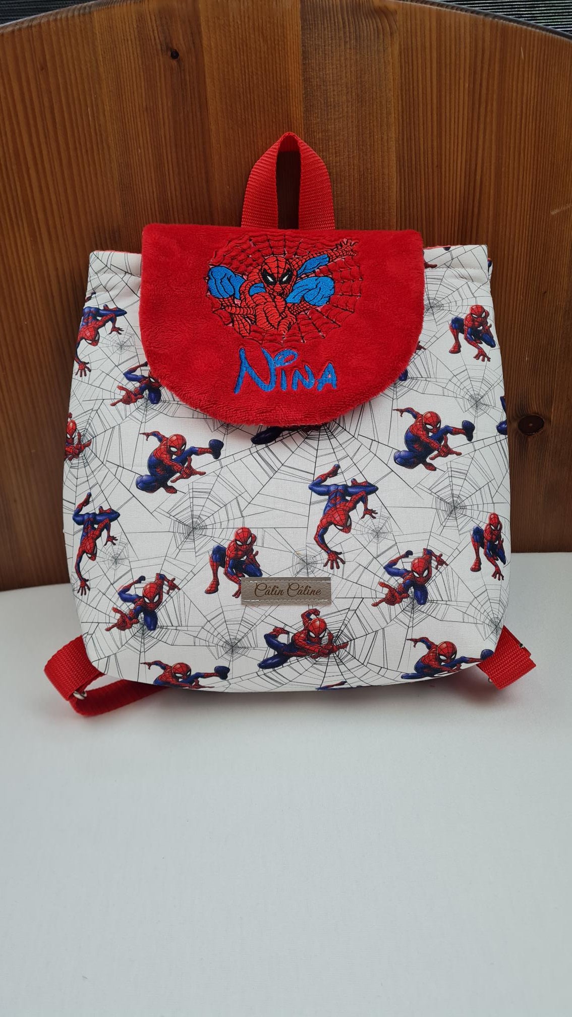 Créez Votre Sac à dos bébé -Mink- Personnalisé | 0-3 ans Garçon | 28x23 cm