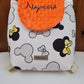 Créez Votre Sac à dos bébé -Mink- Personnalisé | 0-3 ans Fille | 28x23 cm