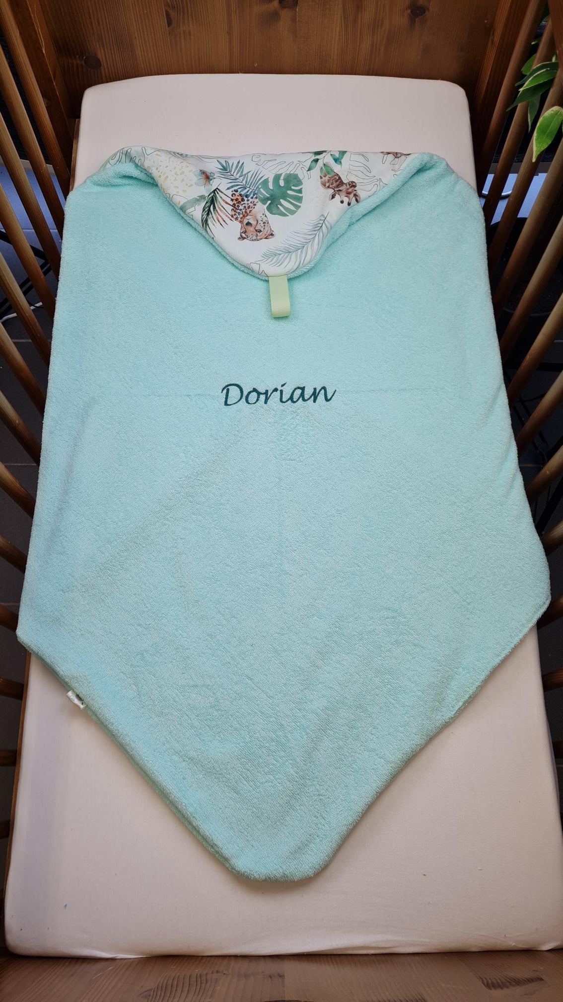 Créez Votre Cape de Bain Eponge Personnalisée | Class Garçon | 85cm x 85cm