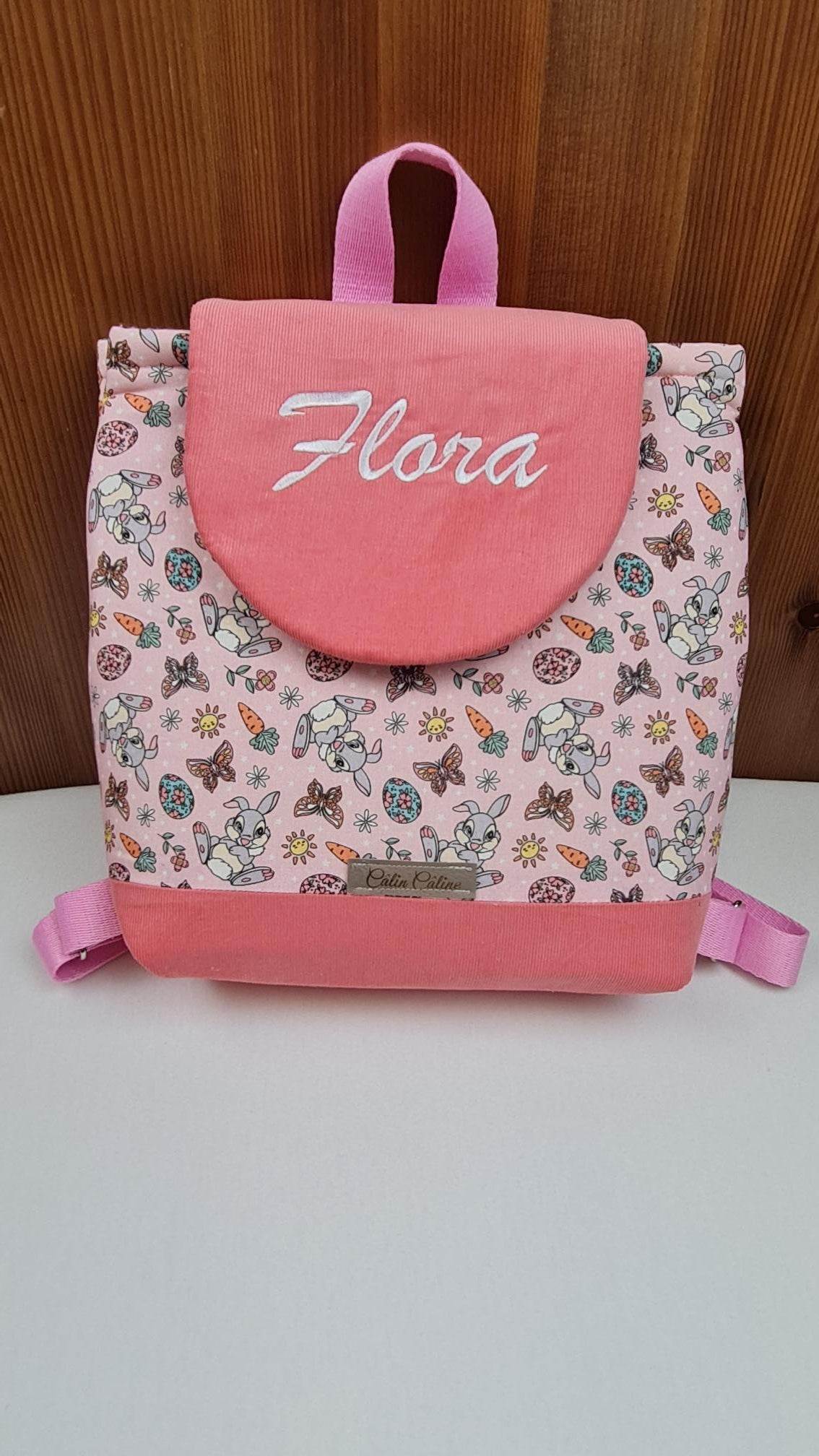 Créez Votre Sac à dos bébé -Vuli- Personnalisé | 0-3 ans Fille | 28x23 cm