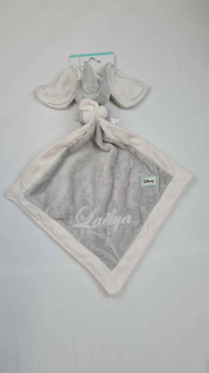 Doudou Mouchoir Disney Dumbo Personnalisé 27cm - Calincaline.be