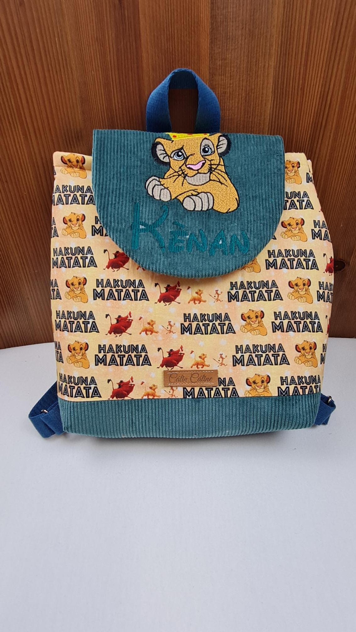 Créez Votre Sac à dos bébé -Vuli- Personnalisé | 0-3 ans Garçon | 28x23 cm