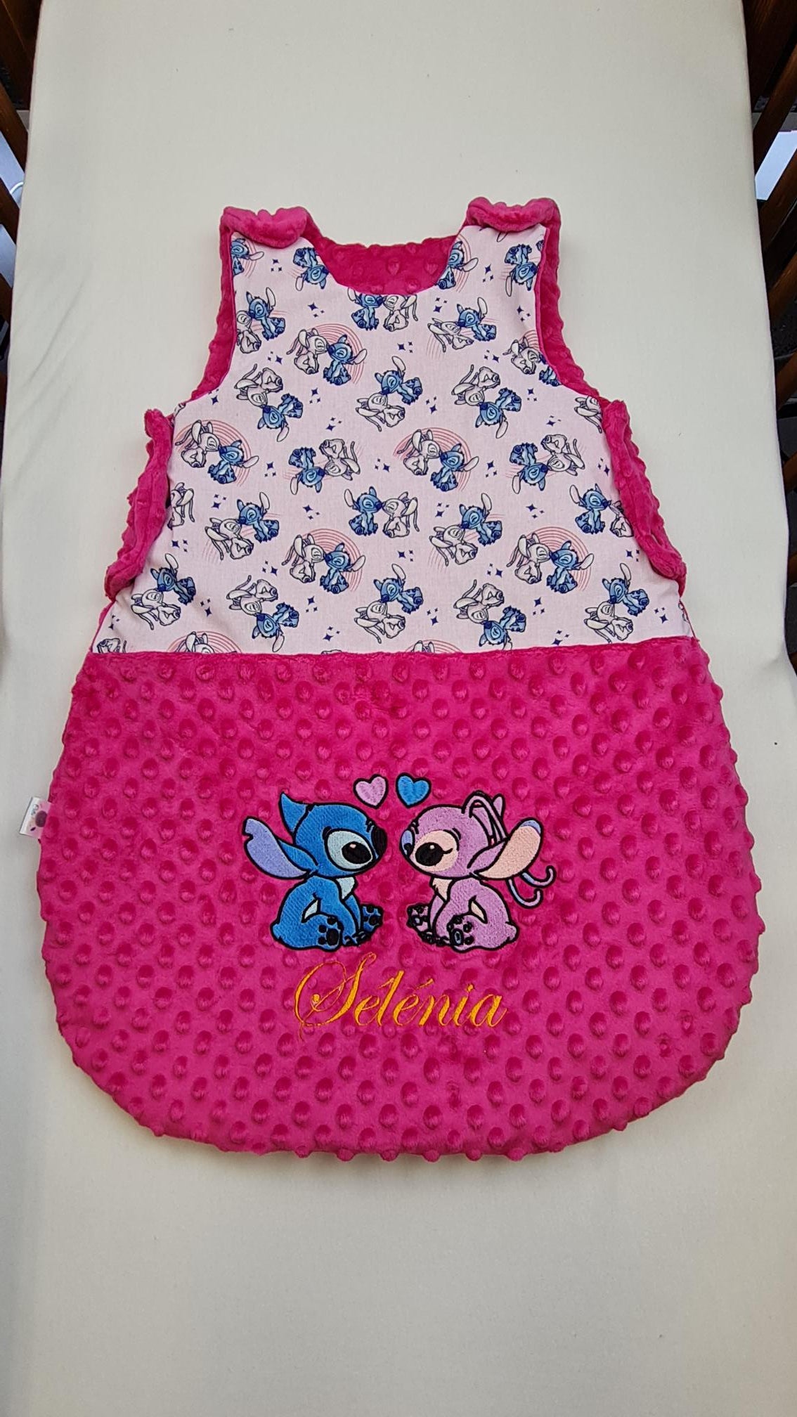 Créez Votre Gigoteuse -Minky- Bébé Personnalisée | Fille | 0-6m ou 6-12m