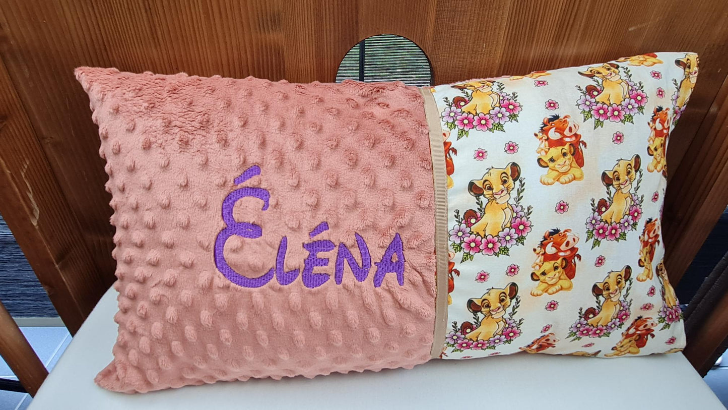 Créez Votre Coussin décoratif pour chambre d'enfant | Pois | 50cm x 30cm