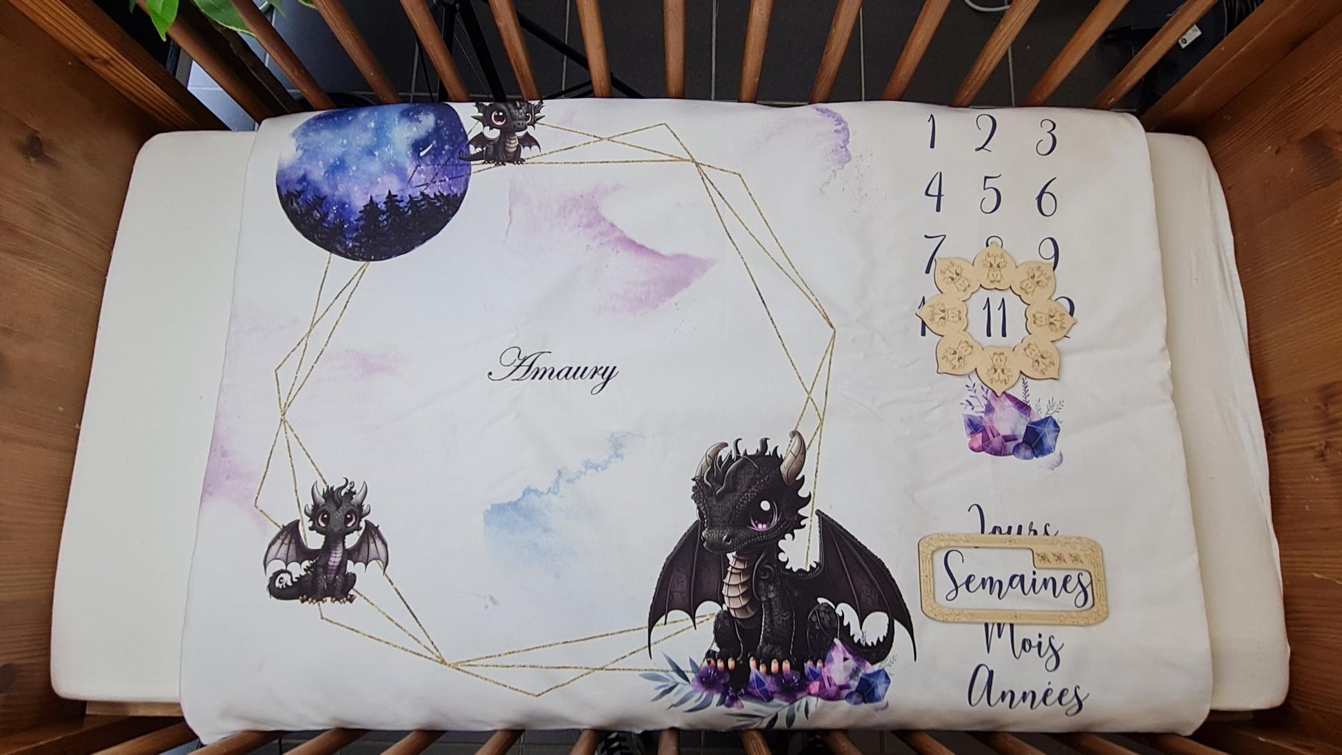 Couverture Etape Dragon | A personnaliser | 95cm x 75cm