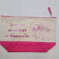 Trousse de toilette fille personnalisée 3L et 5L | Rose et Beige