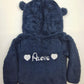 Veste Polaire Enfant -Bleu Marine- | Message Brodé | De 6 à 18 mois - Calincaline.be