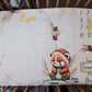 Couverture Etape Panda Roux | A personnaliser | 95cm x 75cm - Calincaline.be