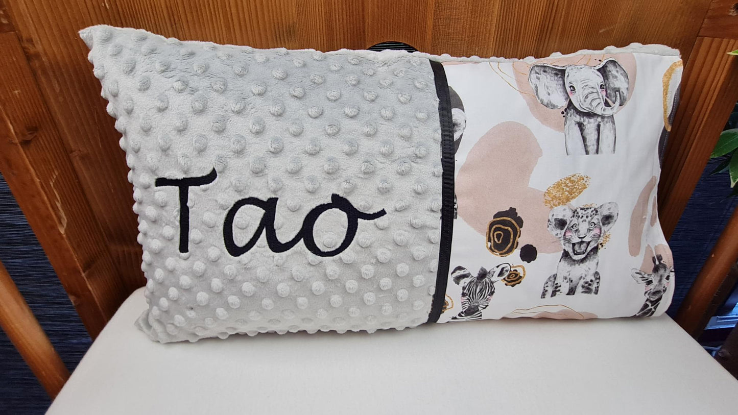 Créez Votre Coussin décoratif pour chambre d'enfant | Pois | 50cm x 30cm