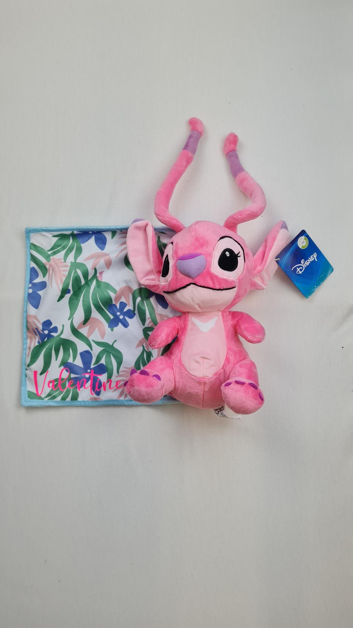 Doudou Peluche Angel 25cm avec Mouchoir Personnalisé | Nicotoy
