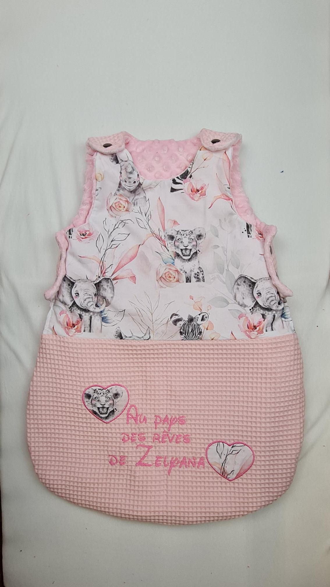 Créez Votre Gigoteuse Bébé Personnalisée | Fille | 0-6m ou 6-12m