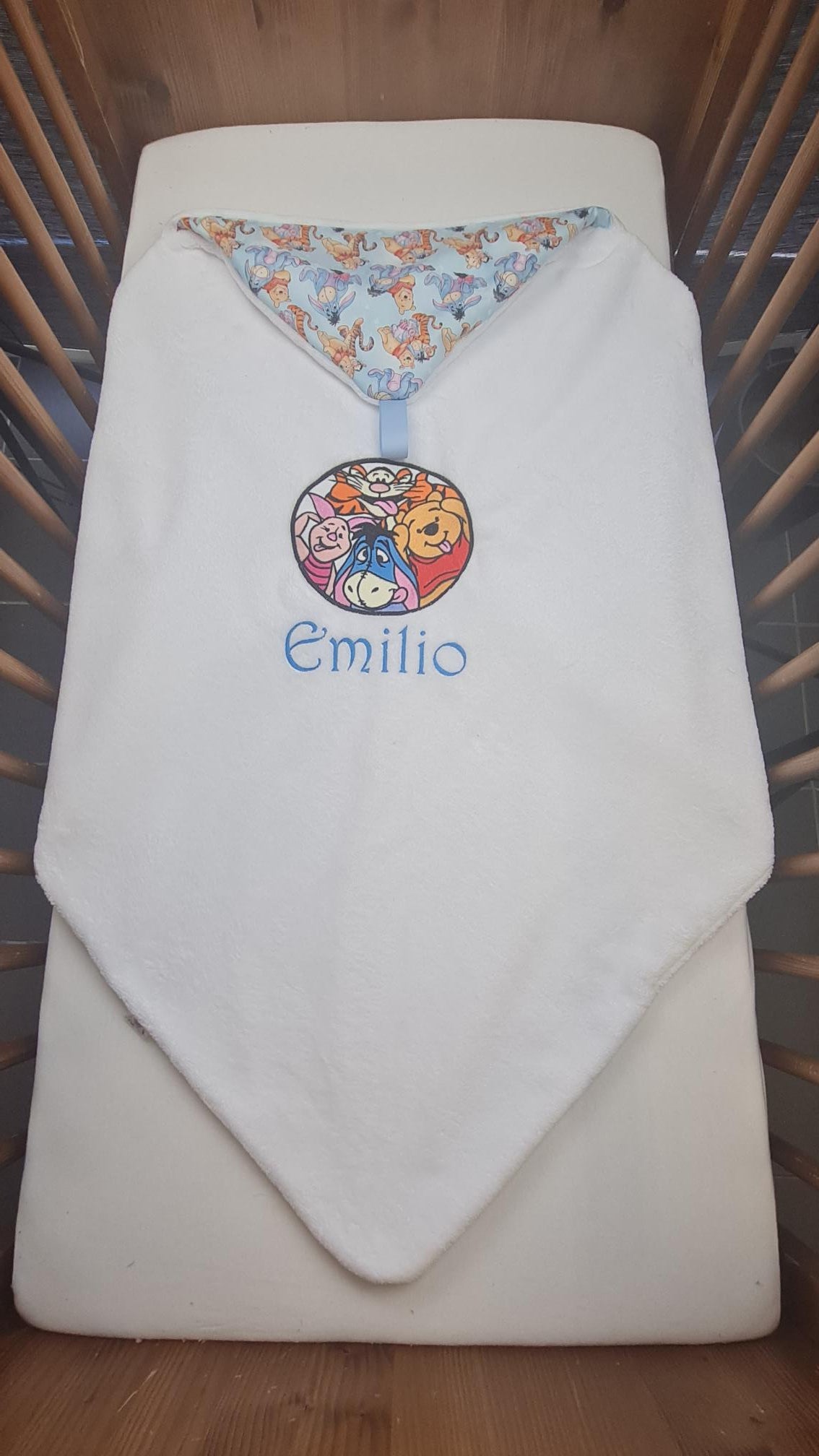 Créez Votre Cape de bain bébé personnalisée | Garçon | 85cm x 85cm