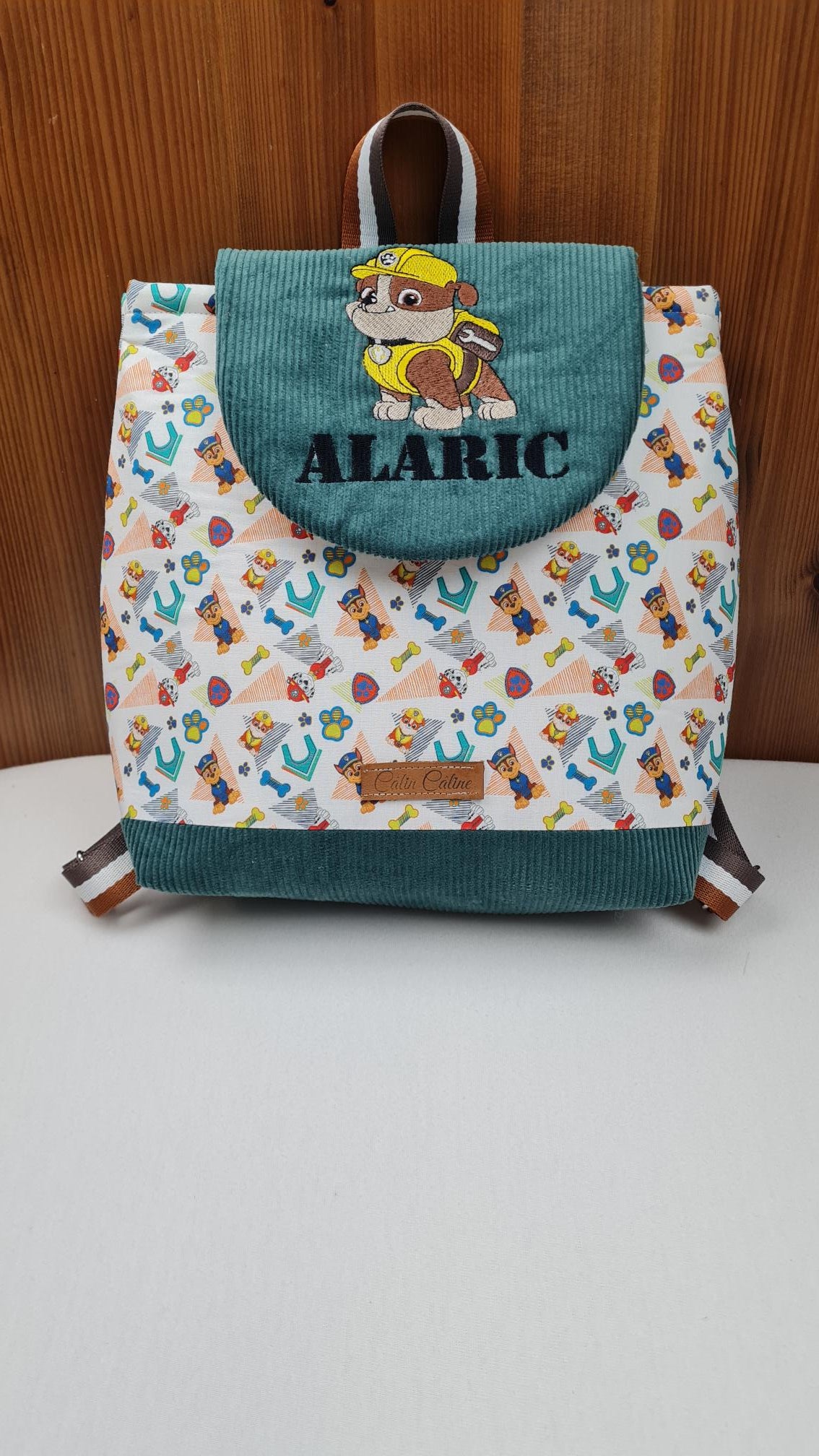 Créez Votre Sac à dos bébé -Vuli- Personnalisé | 0-3 ans Garçon | 28x23 cm