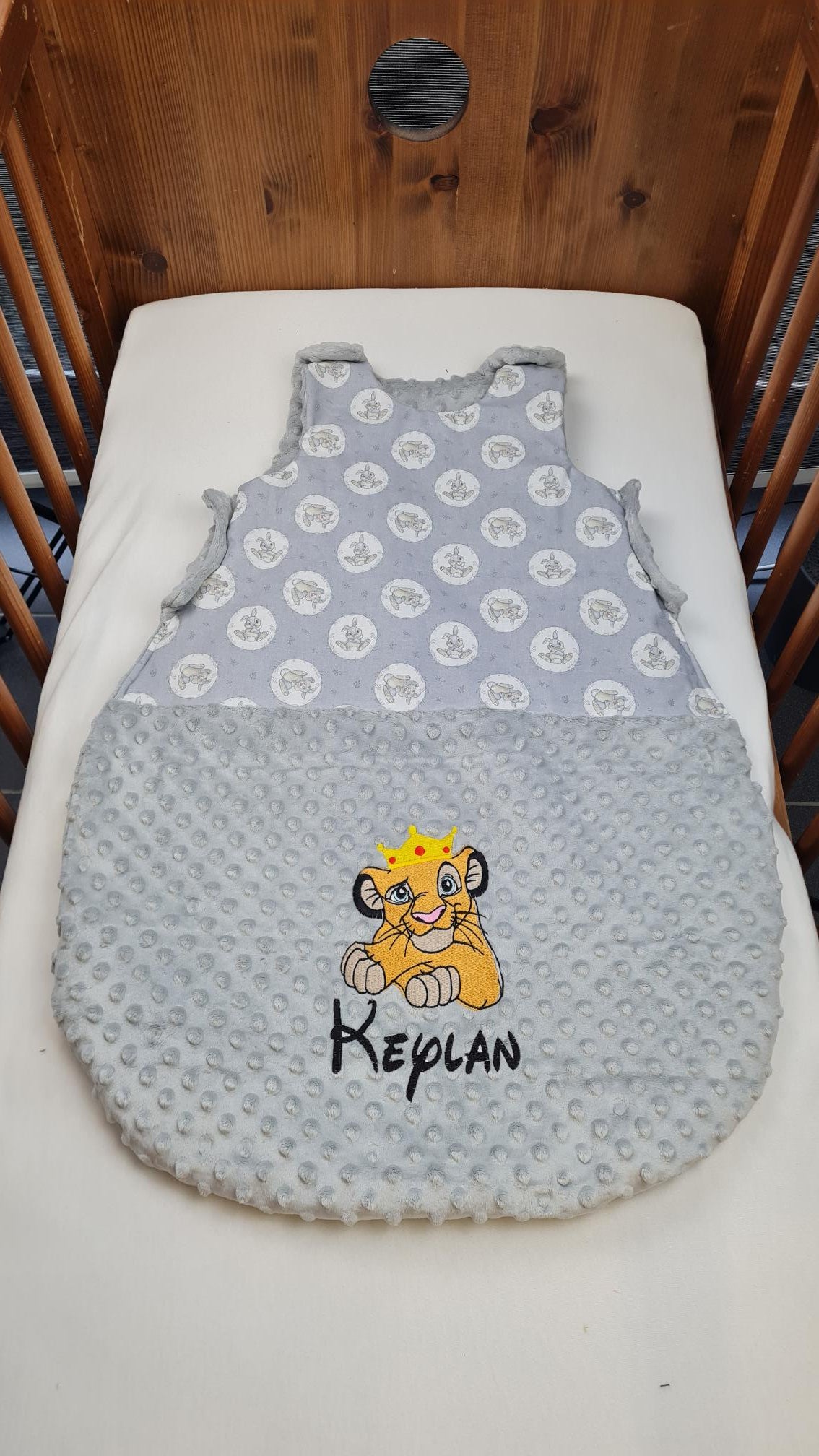 Créez Votre Gigoteuse -Minky- Bébé Personnalisée | Garçon | 0-6m ou 6-12m