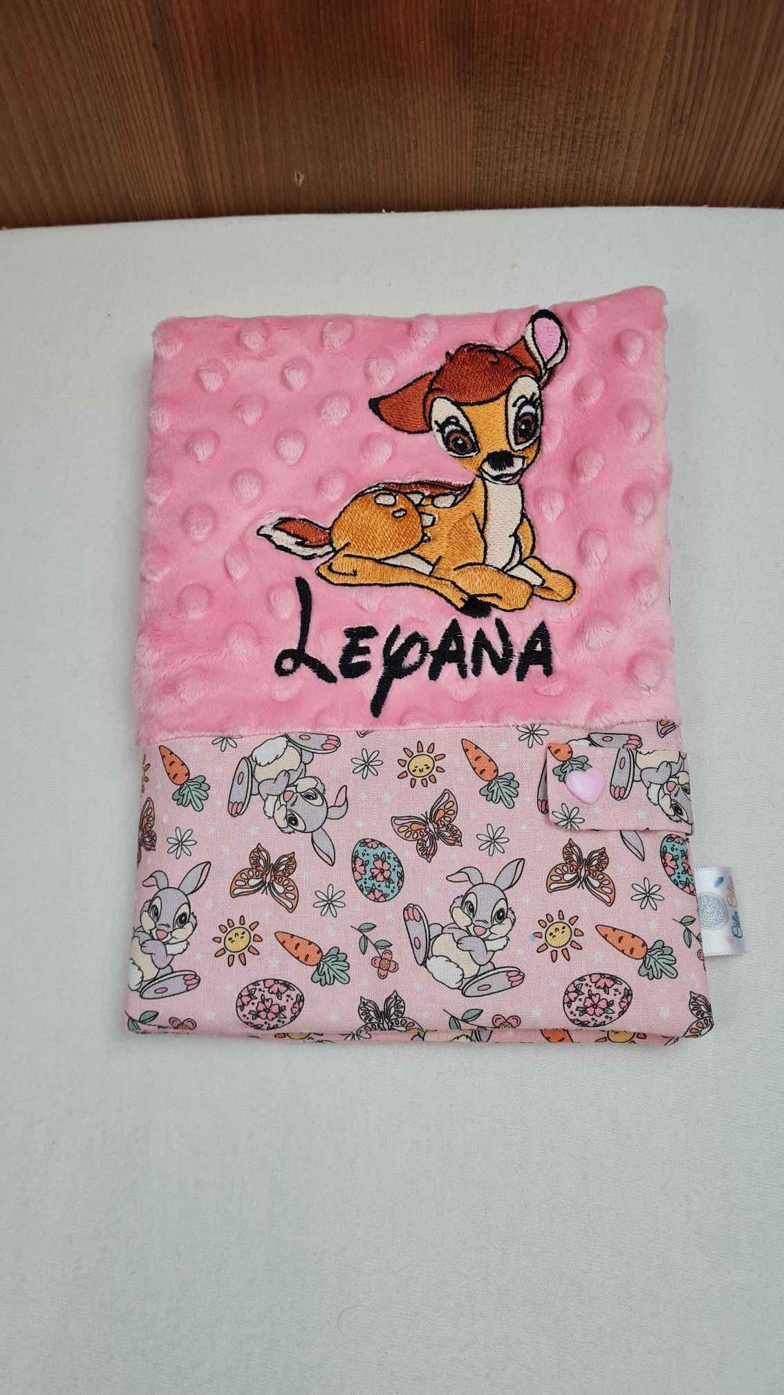 Créez Votre Protège Carnet a Thème 23x18cm | Coton et Minky