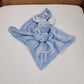 Doudou Mouchoir Lapinou Bleu 35cm | Avec Prénom Personnalisé | Baby Town