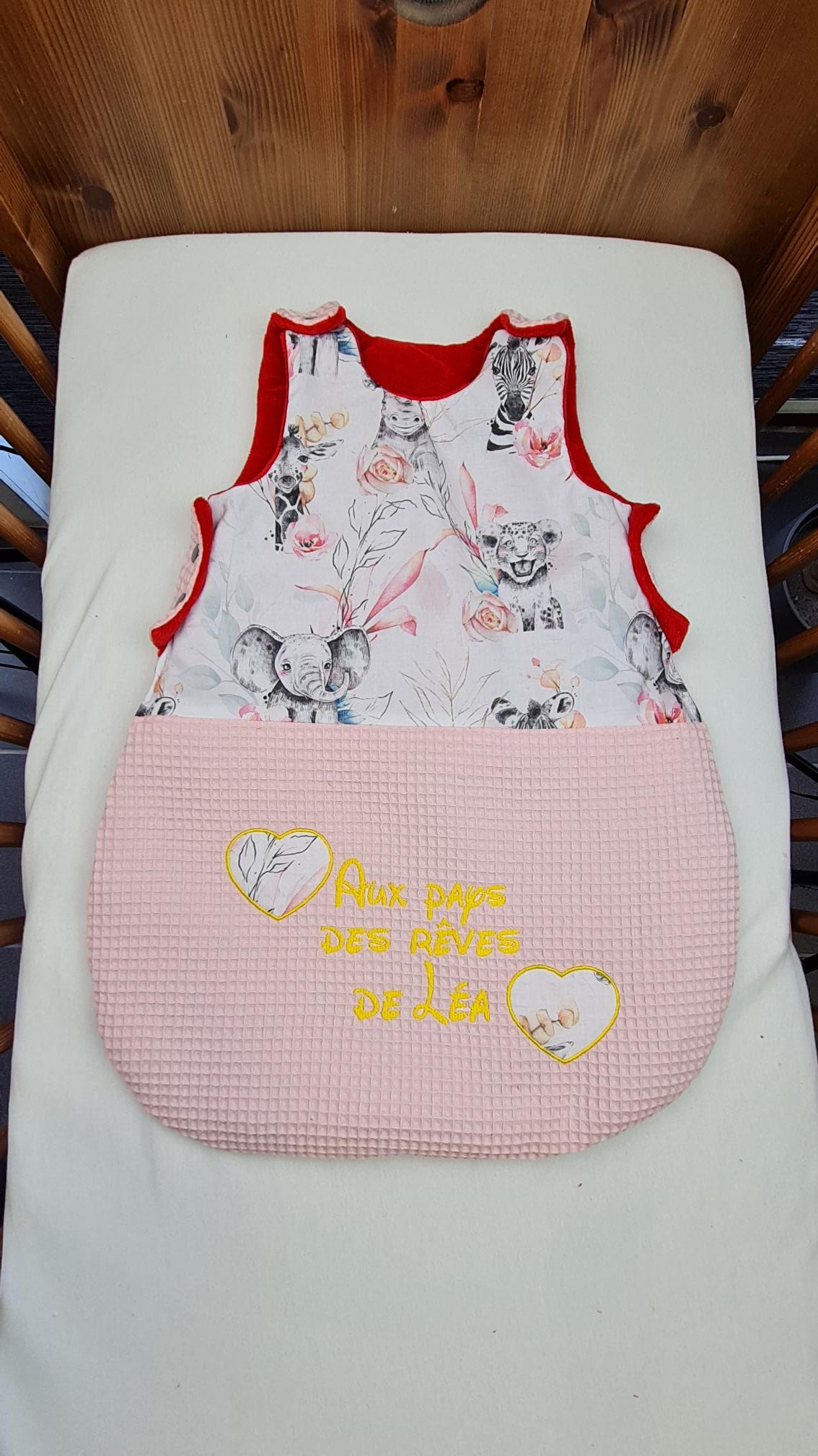 Créez Votre Gigoteuse Bébé Personnalisée | Fille | 0-6m ou 6-12m