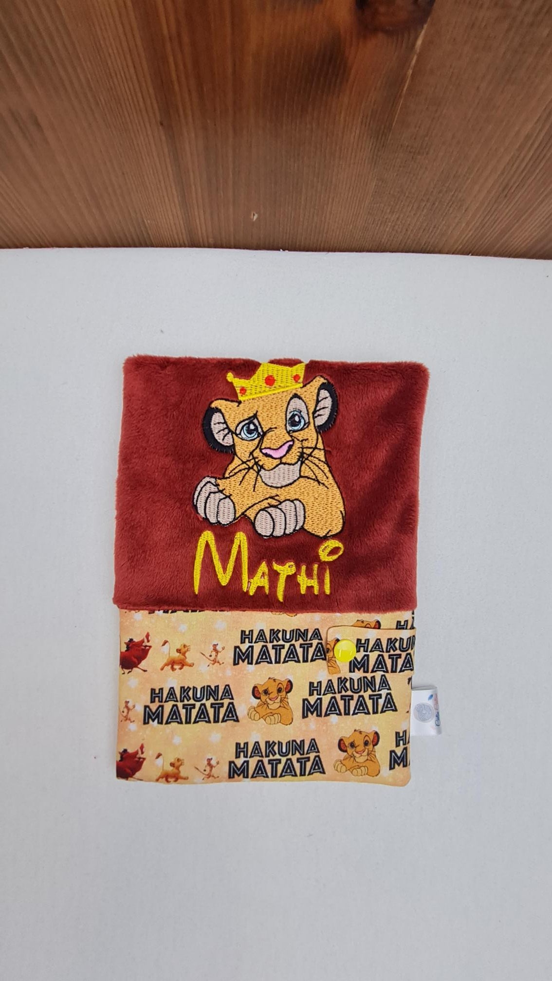 Créez Votre Protège Carnet de Santé 23x18cm | Coton et Minky