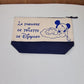 Trousse de toilette garçon personnalisée 3L et 5L | Bleu et Beige