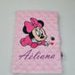 Créez Votre Protège Carnet -Minky- 23x18cm | Premium | Fille