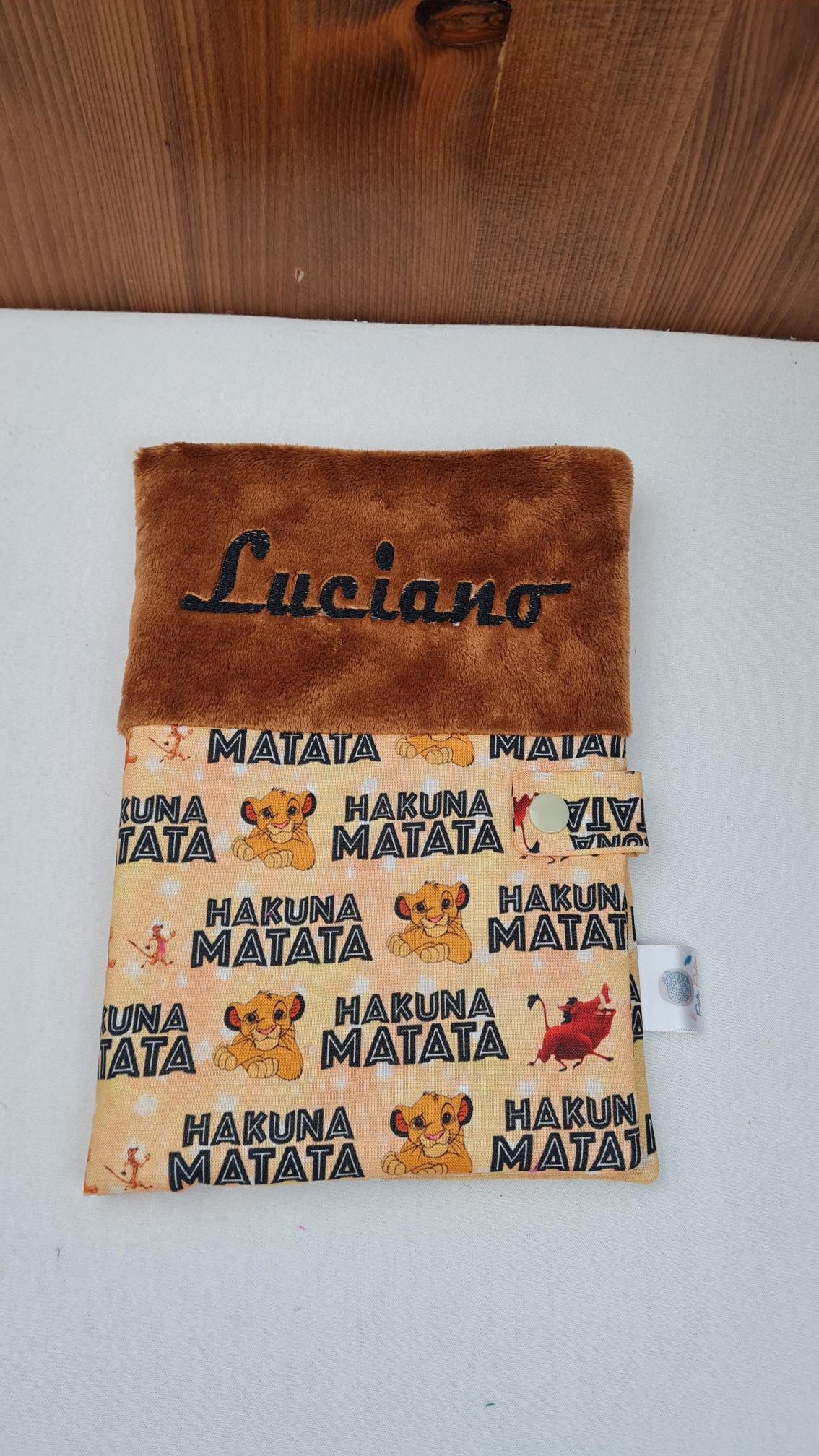 Créez Votre Protège Carnet a Thème 23x18cm | Coton et Minky