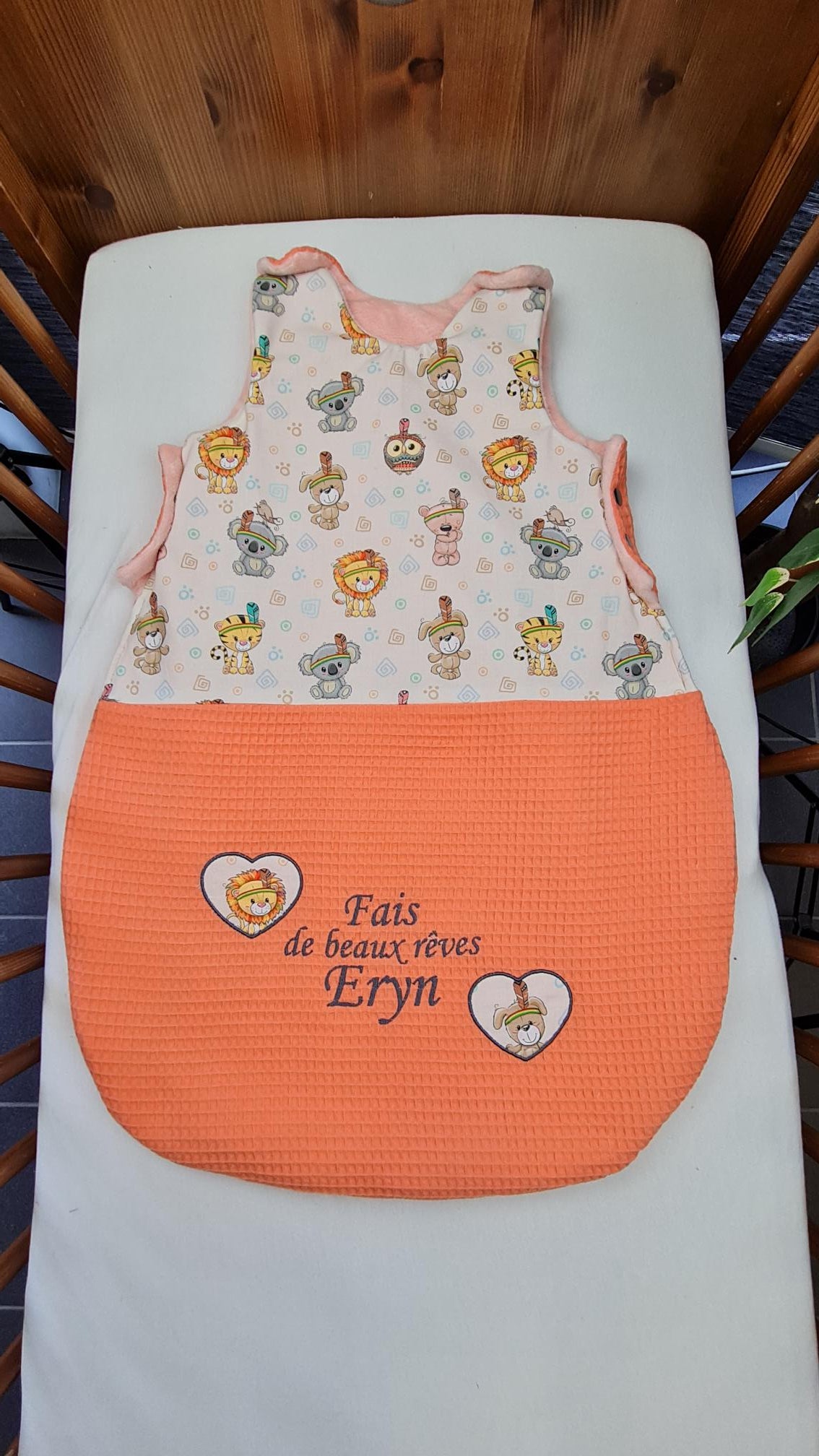 Créez Votre Gigoteuse Bébé Personnalisée | Fille | 0-6m ou 6-12m