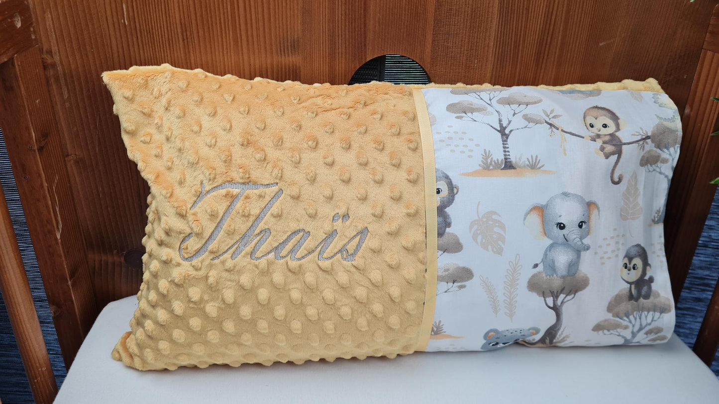 Créez Votre Coussin décoratif pour chambre d'enfant | Pois | 50cm x 30cm