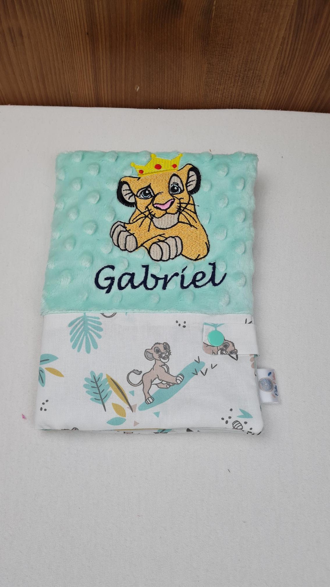 Créez Votre Protège Carnet a Thème 23x18cm | Coton et Minky