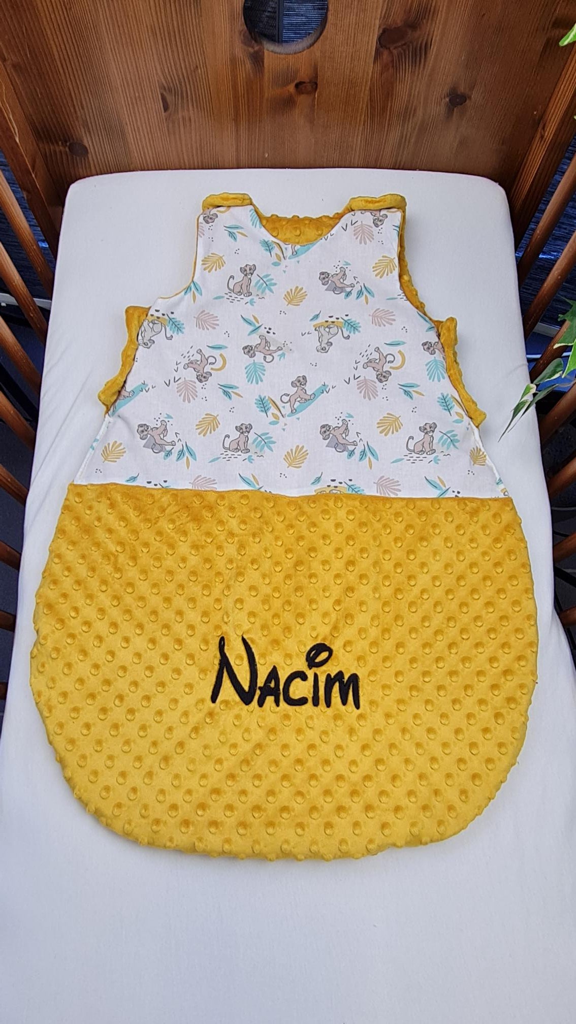 Créez Votre Gigoteuse -Minky- Bébé Personnalisée | Garçon | 0-6m ou 6-12m