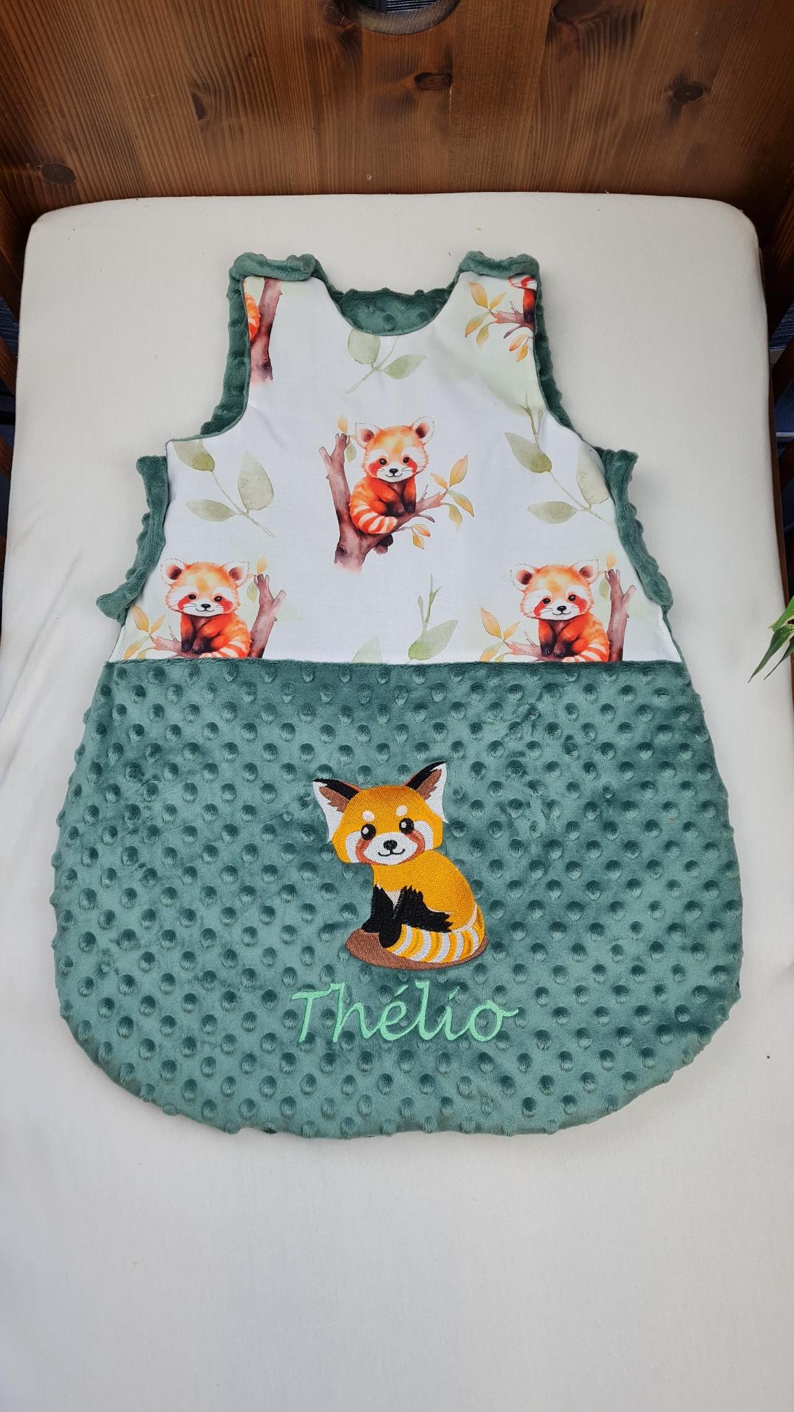 Créez Votre Gigoteuse -Minky- Bébé Personnalisée | Garçon | 0-6m ou 6-12m