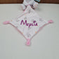Doudou Peluche Mouchoir Disney Marie | Avec prénom | Aristochats