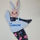 Créez Votre Doudou Lapin Câlin | Garçon | Avec prénom brodé