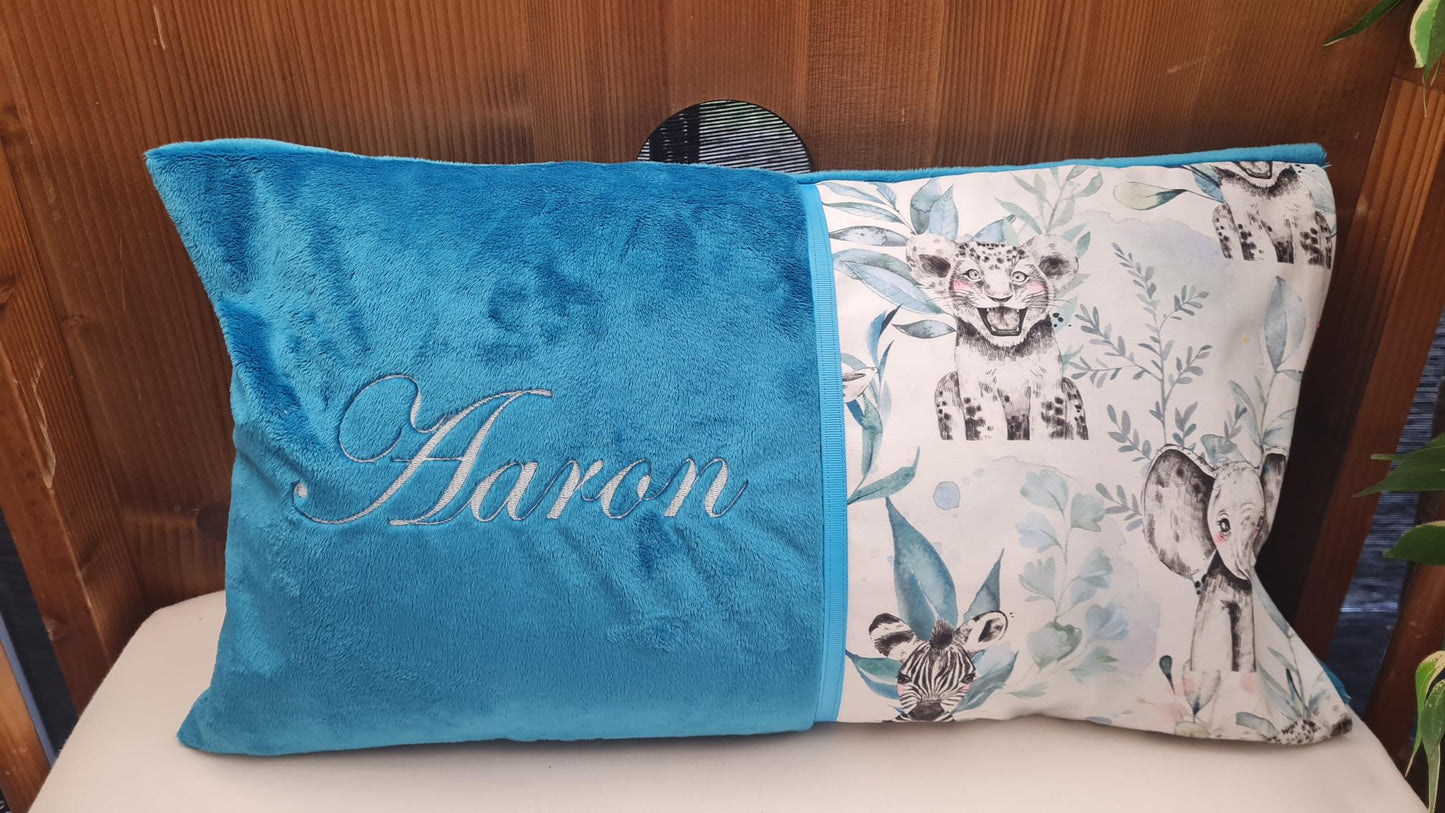 Créez Votre Coussin décoratif pour chambre d'enfant | Lisse | 50cm x 30cm