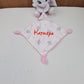 Doudou Peluche Mouchoir Disney Marie | Avec prénom | Aristochats