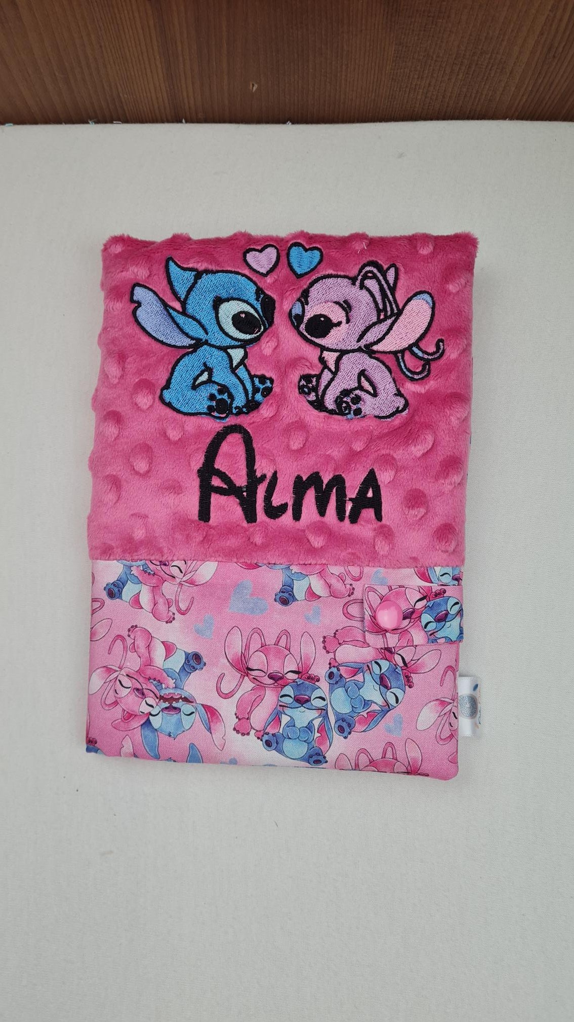 Créez Votre Protège Carnet a Thème 23x18cm | Coton et Minky