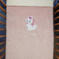 Créez Votre Couverture Bébé Brodée 75cm x 100cm | Modèle Double Minky Fille