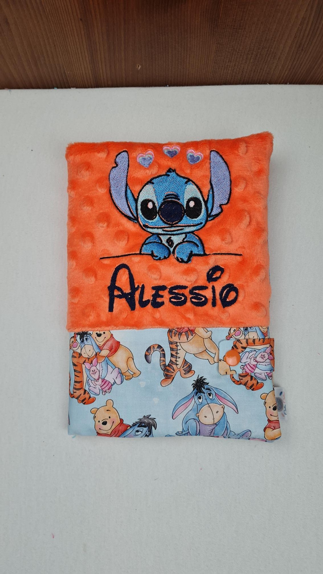 Créez Votre Protège Carnet de Santé 23x18cm | Coton et Minky