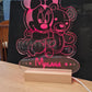 Veilleuse Lampe LED 30cm | A Personnaliser | Modèle Thème Disney