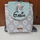 Créez Votre Sac à dos bébé -Mink- Personnalisé | 0-3 ans Garçon | 28x23 cm