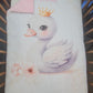 Couverture Plaid Bébé Cygne Douceur | 70cm x 95cm | A Personnaliser