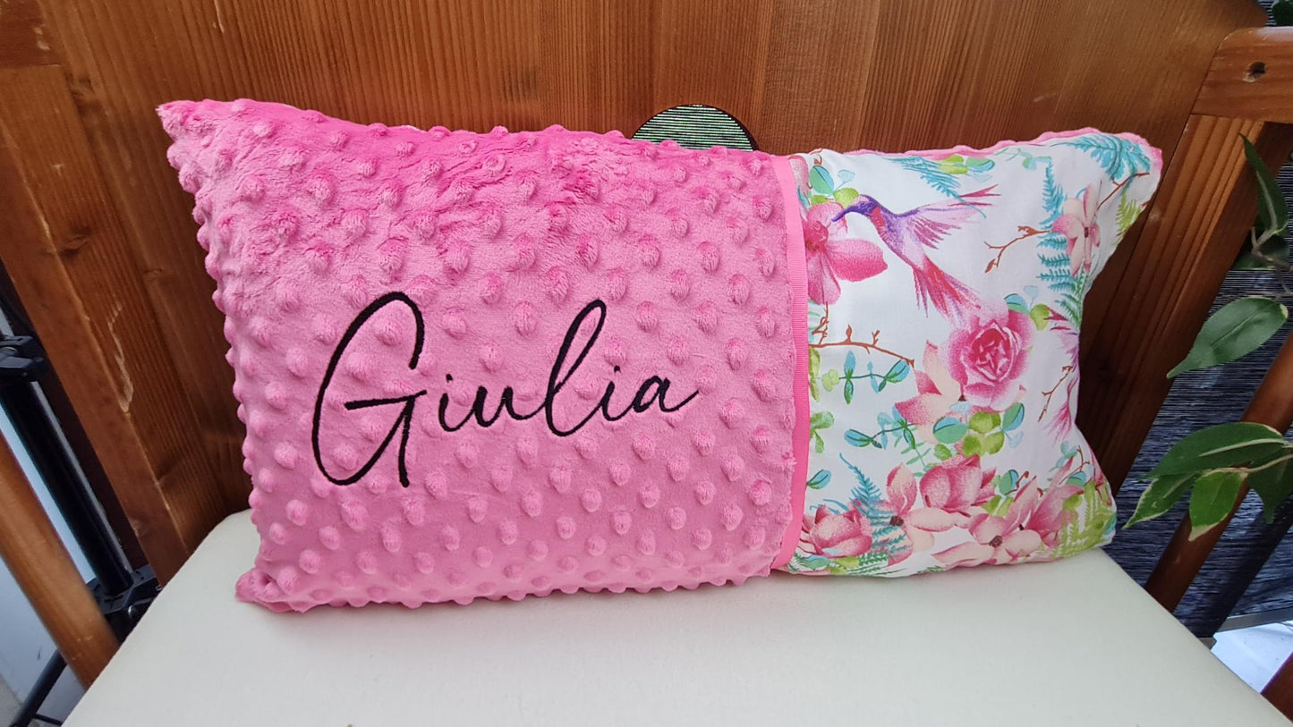 Créez Votre Coussin décoratif pour chambre d'enfant | Pois | 50cm x 30cm