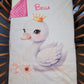 Couverture Plaid Bébé Cygne Douceur | 70cm x 95cm | A Personnaliser
