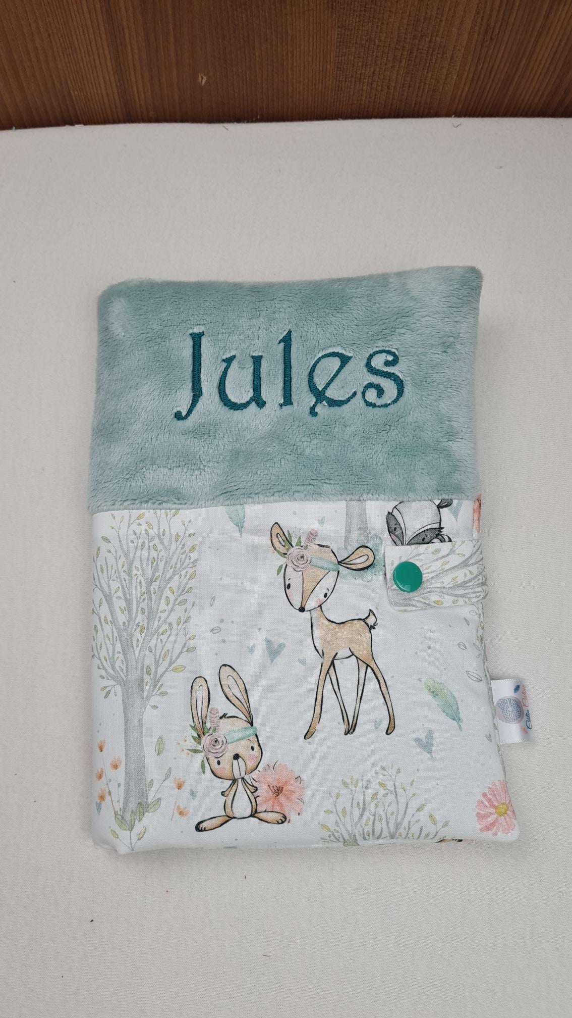 Créez Votre Protège Carnet de Santé 23x18cm | Coton et Minky