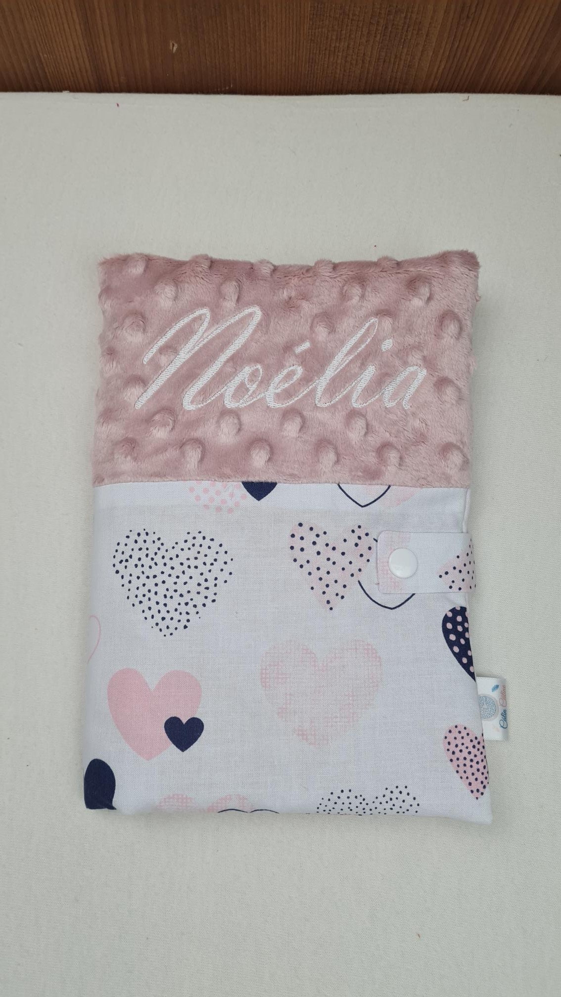 Créez Votre Protège Carnet de Santé 23x18cm | Coton et Minky