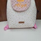 Créez Votre Sac à dos bébé -Mink- Personnalisé | 0-3 ans Fille | 28x23 cm