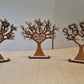 Arbre Familial en Bois 27cm sur Pied | Membres de la famille gravés