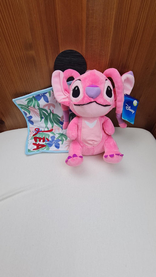 Doudou Peluche Angel 25cm avec Mouchoir Personnalisé | Nicotoy