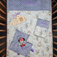 Pack Bébé Personnalisé | Couverture + Doudou 30cm + Protège carnet assortis | Fille | Coton